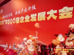 “强化龙头引领，推动产业升级” | 新明珠集团实力上榜 “2023广东企业500强” ！
